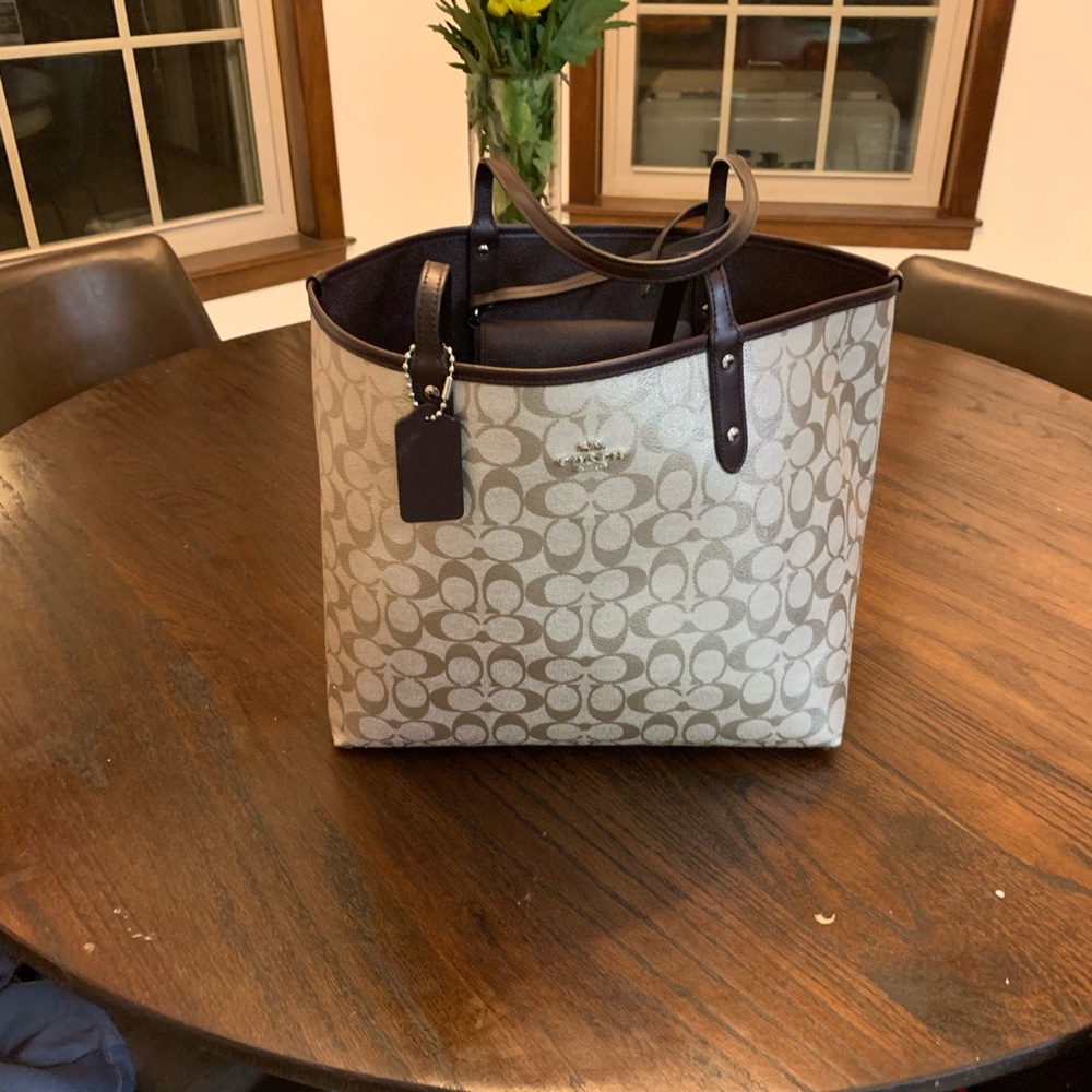 Coach Reversible tote